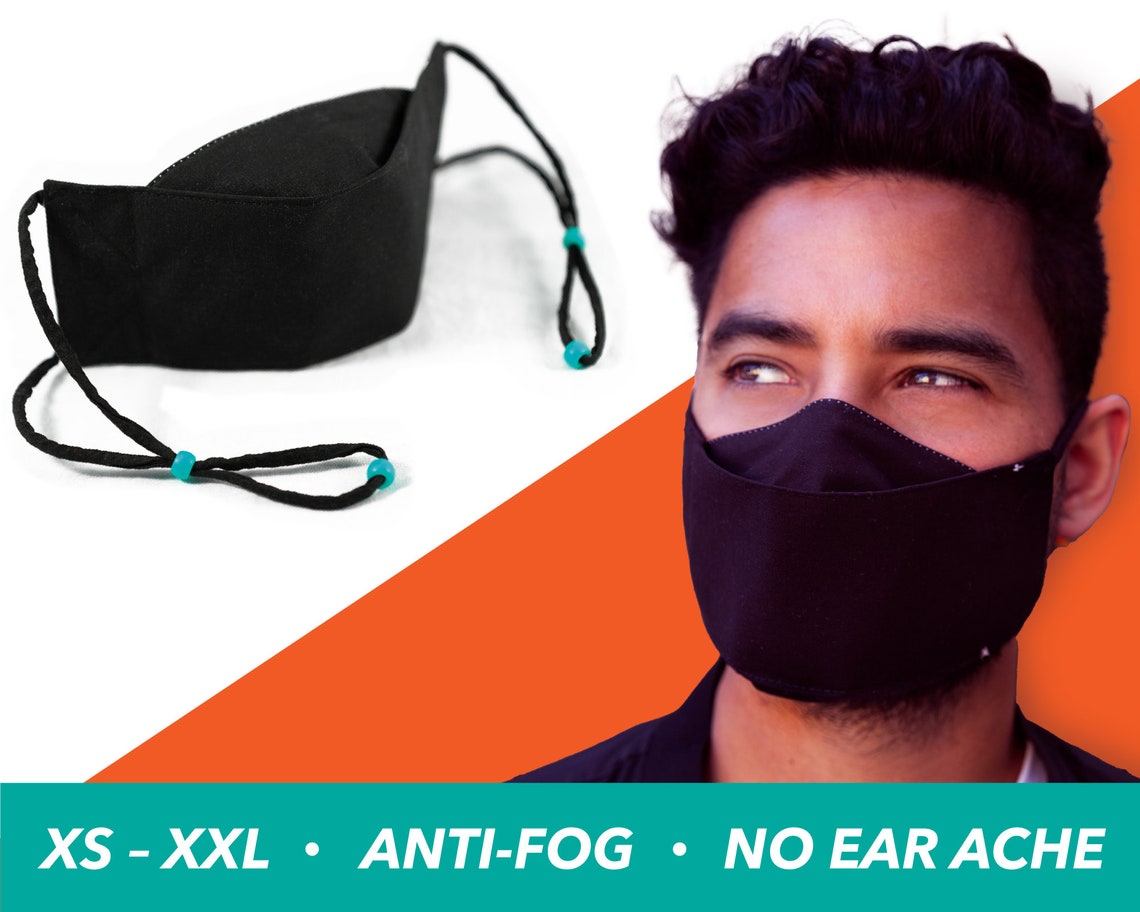 Anti Fog Face Mask Washable Face Mask 3D Face Mask Etsy