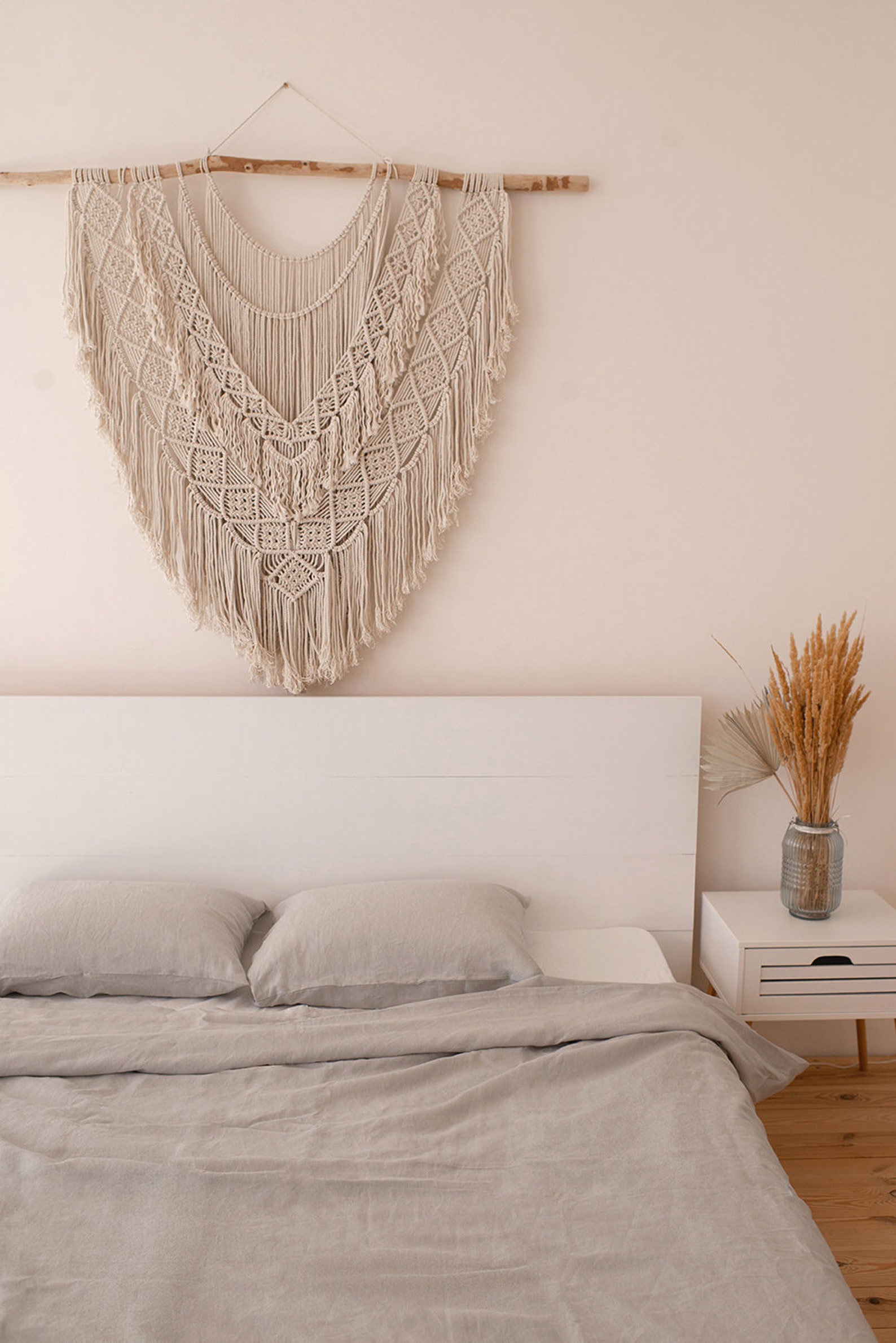 Light Gray Linen Duvet Cover in Twin Double Queen King Etsy