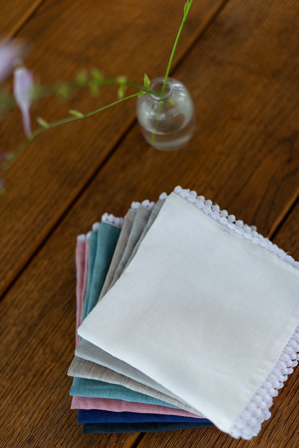 Linen Napkins 12x12 in Natural Oatmeal Set of 2. Rustic Etsy