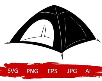 Tent svg, Camping svg, Tourism svg, House svg, Hike svg, Equipment svg, Shelter svg, Rest on the svg island, Outdoors, Portable shelter svg.