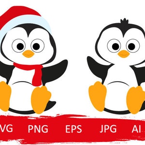 Navidad Penguin svg,penguin svg,Christmas svg,Winter svg,Winter hat svg,Winter Penguin svg,Cute,Shirt,Clipart,Cricut,Silhouette,vector