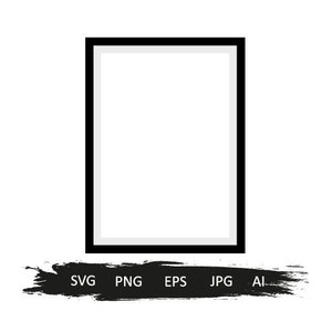 Frame svg, Border svg, Picture Frame SVG,  Photo Frame Svg, Picture Frame Clipart, Picture Frame Files for Cricut, Cut Files For Silhouette