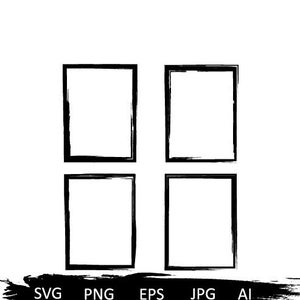 Rectangle frame svg,square frame svg, border svg, double frame svg,grunge frame svg,distressed frame svg,photo frame svg,monogram frames svg