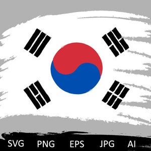 Drapeau de la Corée du Sud svg, chemise drapeau de la Corée, svg drapeau en détresse, drapeau de la Corée png, clipart drapeau de la Corée, élément de conception du drapeau de la Corée, drapeau de la Corée en détresse