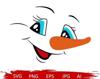 Snowman face svg, christmas snowman svg, cute snowman svg, snowman clipart, snowman png, snowman shirt svg, snowman face cut file,winter svg