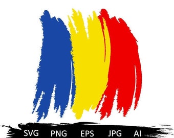 Romania Flag svg, romania flag shirt, distressed romania flag svg, flag romanian clipart, romania flag vector, romanian flag design element