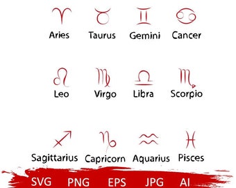 LIBRA ZODIAC Svg-zodiac Constellations Svg-astrology Sign - Etsy