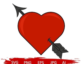 Valentine’s Day svg, heart and arrow svg,love svg,heart svg, arrow svg,heart with arrow svg,valentine shirt svg,love arrow svg,valentine svg