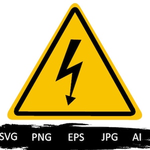 Segno alta tensione svg, alta tensione svg, fulmine svg, pericolo svg, segnale di avvertimento svg, attenzione tensione svg, tensione elettrica svg, attenzione svg