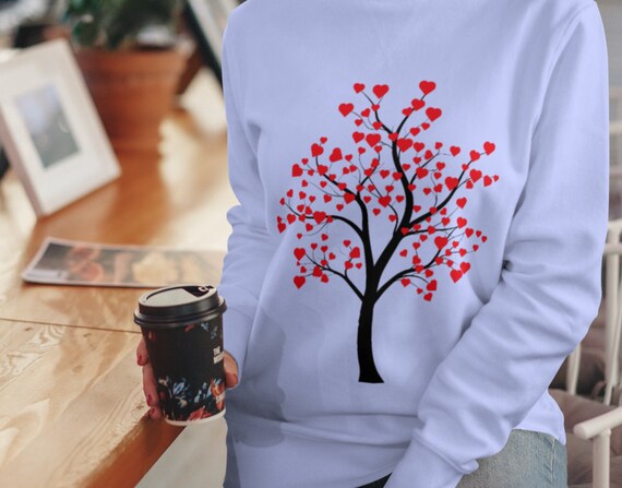 Tree With Heart Svg,valentine Tree Svg,love Tree Svg