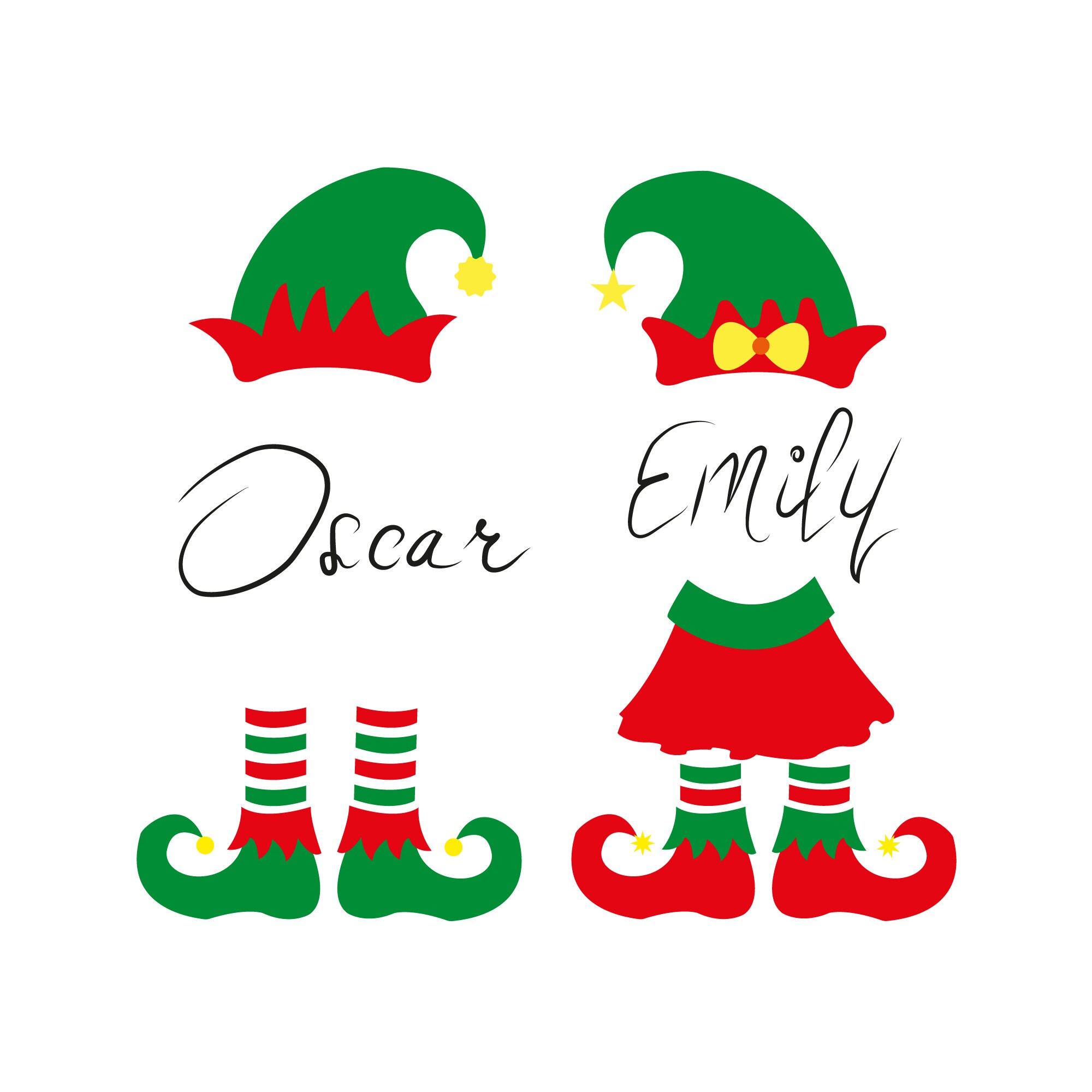 Elf Svgchristmas Elfs Svgkids Christmas Svgelf Boy Svgelf - Etsy Australia