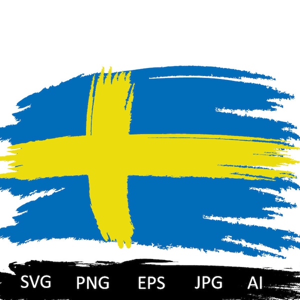 Bandera de Suecia svg, bandera sueca angustiada svg, bandera sueca svg, bandera de Suecia png, vector de bandera de Suecia, imágenes prediseñadas de la bandera de Suecia, bandera nacional sueca