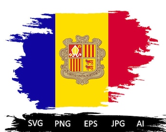 Andorra flag svg,Andorra flag shirt,Andorra clipart,Andorra coat of arms,Andorra svg,travel Andorra,Andorra country,Andorra png,grunge flag.