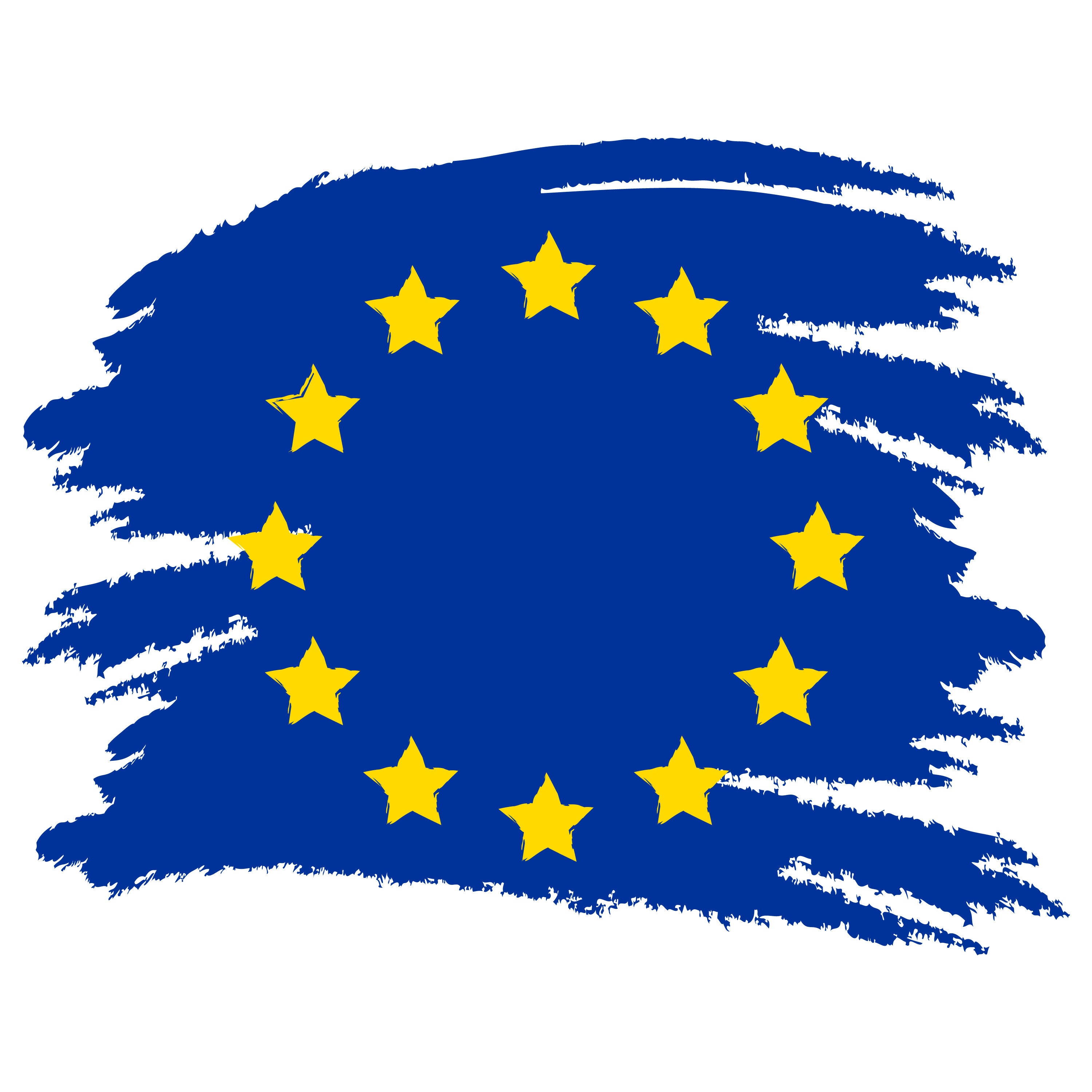 Eu Flag Clipart Image