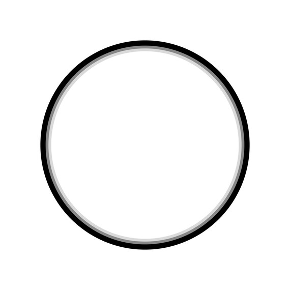Layered Circle Frame SVG - Circle Frame SVG - Frame SVG - Cutting File -  Shape Svg - Circle Frame Clip Art - Wreath Svg - Png - Dxf