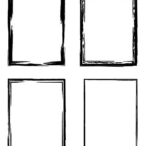 Grunge Frame Svg,distressed Frame Svg,png,square Frame Svg,frame ...