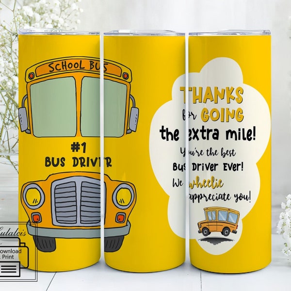 Back To School Tumbler Wrap, School Bus Driver Digital Tumbler Wrap,  Bus Driver Gifts Printable Download, Teacher Tumbler Wrap Download