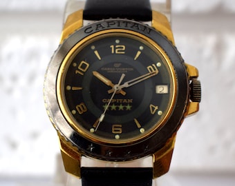 Vintage Vostok Capitan Watch – Soviet Russian Mechanical Watch