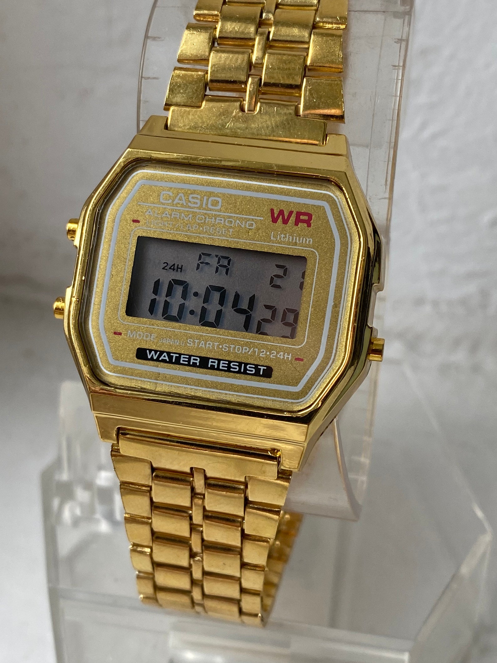 Retro CASIO Gold A159W Digital Illuminator Watch Casio Alarm | Etsy