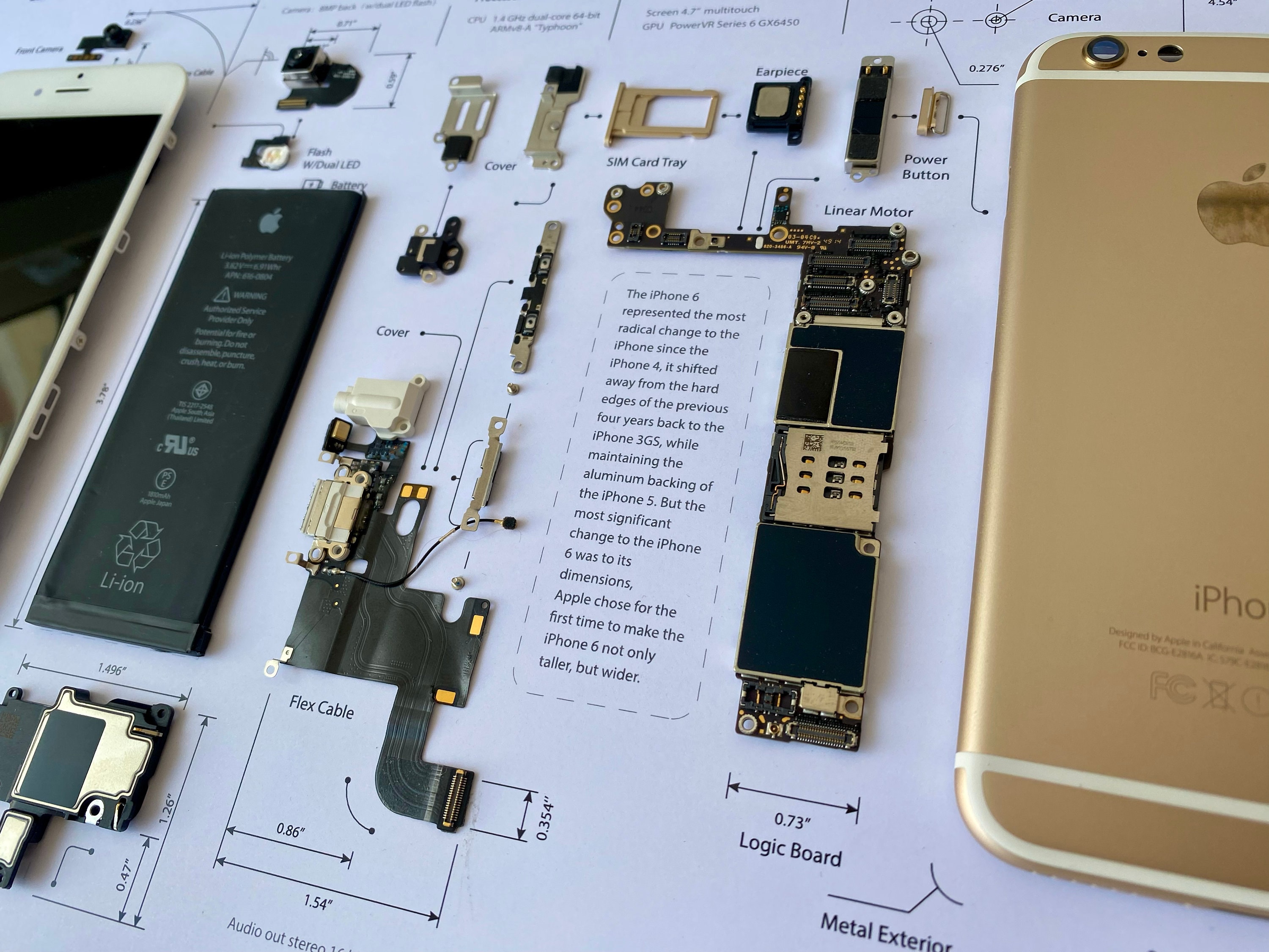 iPhone6 Plus ゴールド ジャンクアート junk011 iPhone6 Plus ゴールド ジャンクアート junk011