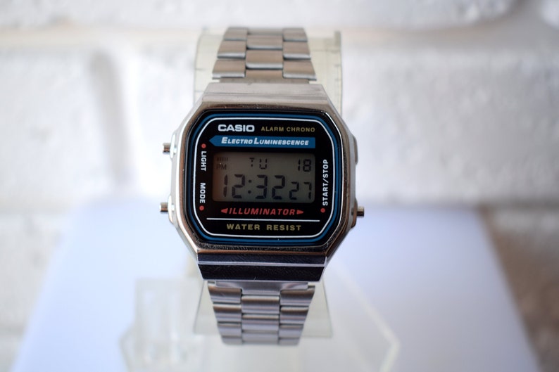 casio a168 silver