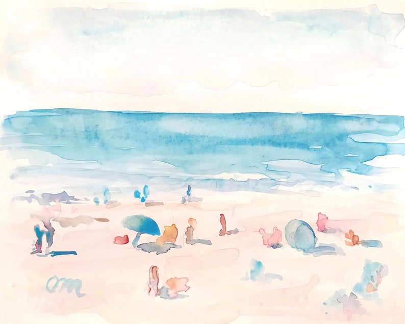 Set of 9 Charleston South Carolina Pastel Watercolor Print - Etsy