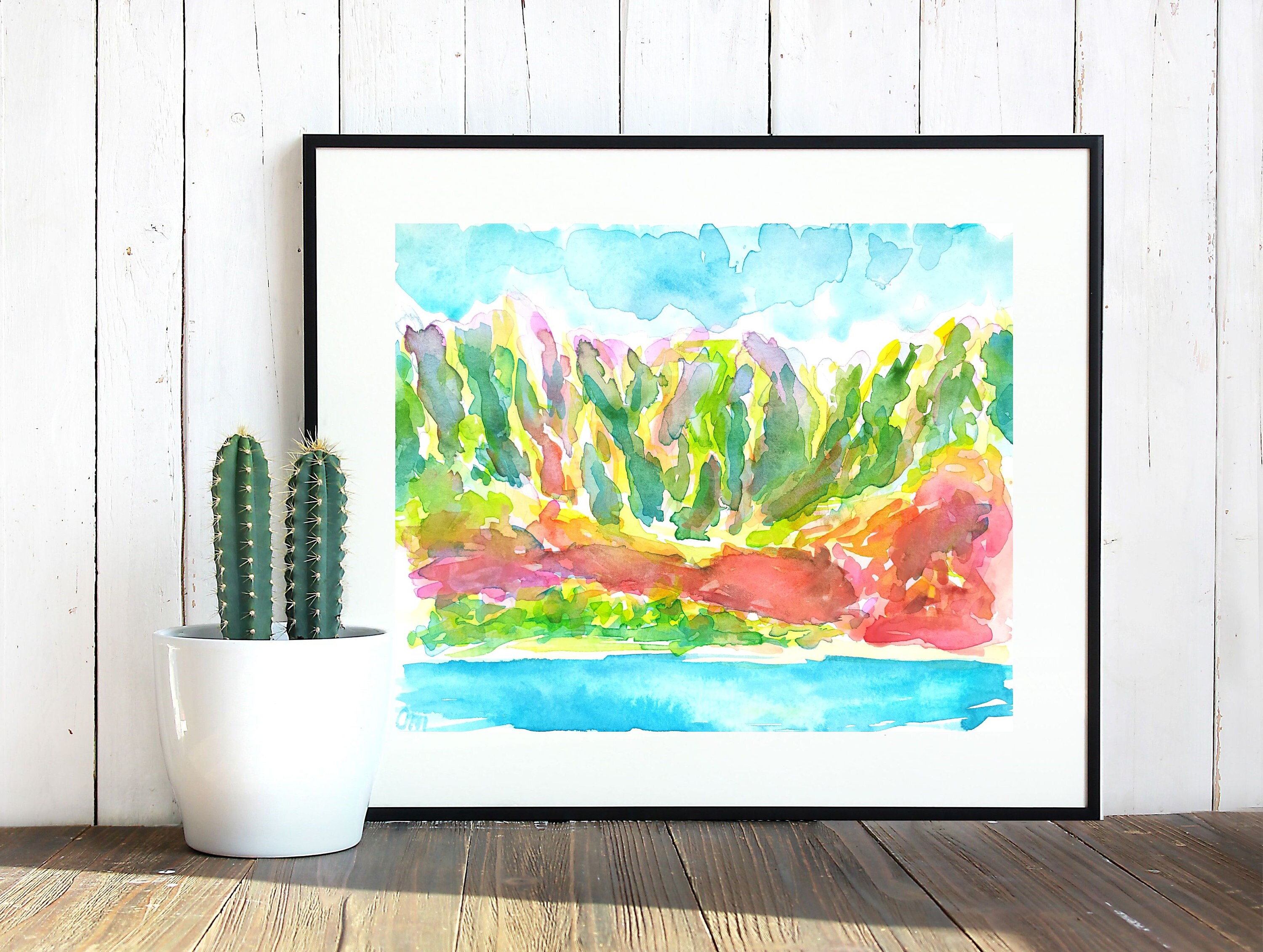 Hawaii Bilder Malen: Zeichne deine eigene tropische Insel!