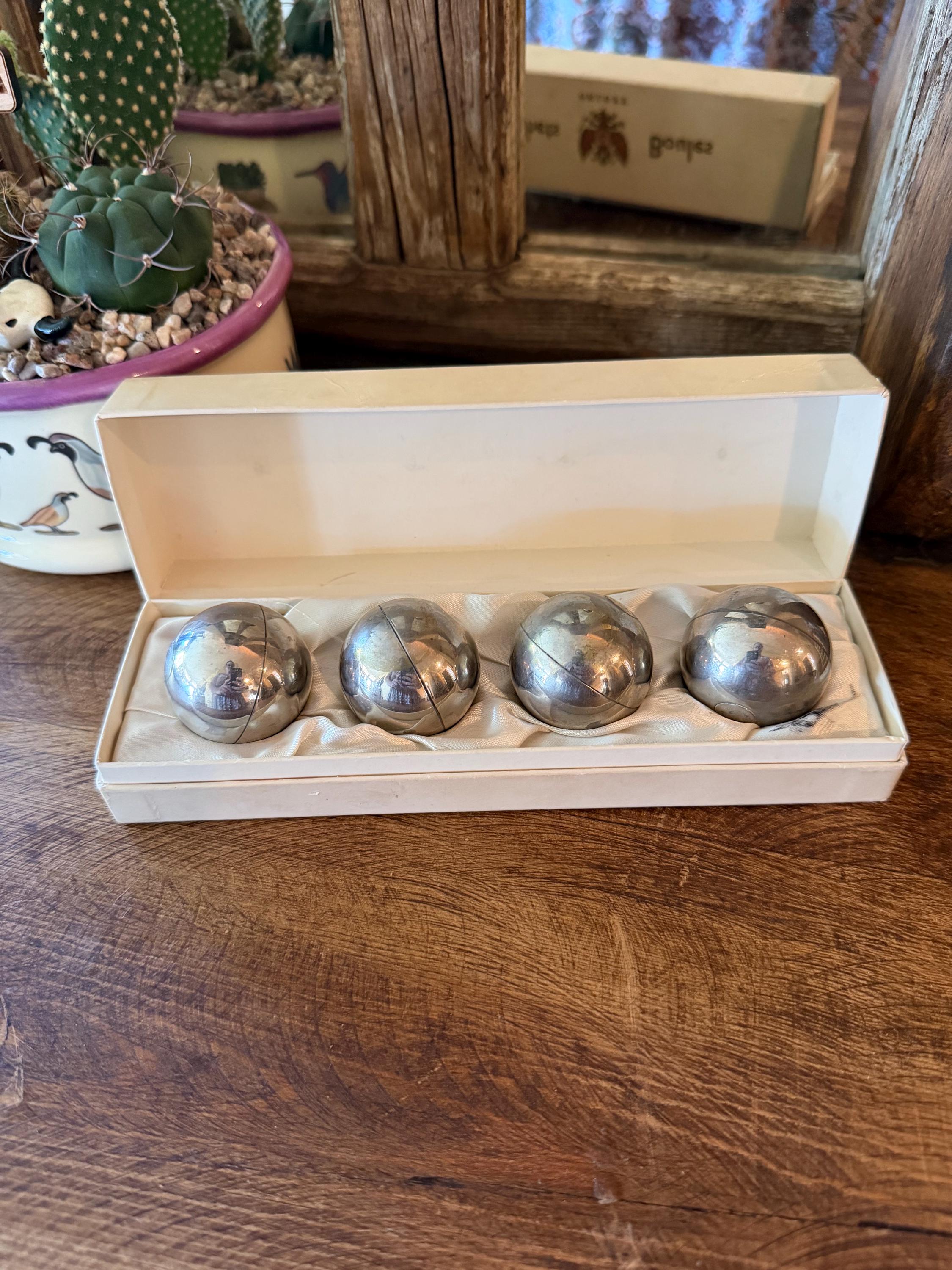 Antique Petanque Balls - Etsy