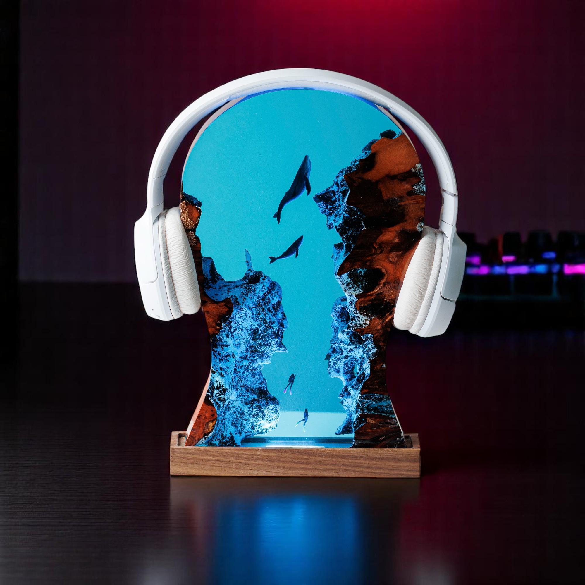 Custom Headphone Stand, Office Decor, Birthday Gifts for Him Headset ...