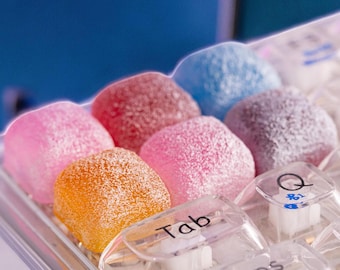 Fake Jelly Candy Decor – Realistic Kawaii Sweets, Faux Sugar Gummy Prop, Fake Dessert Display, Food Cute Resin Candy Christmas Gift