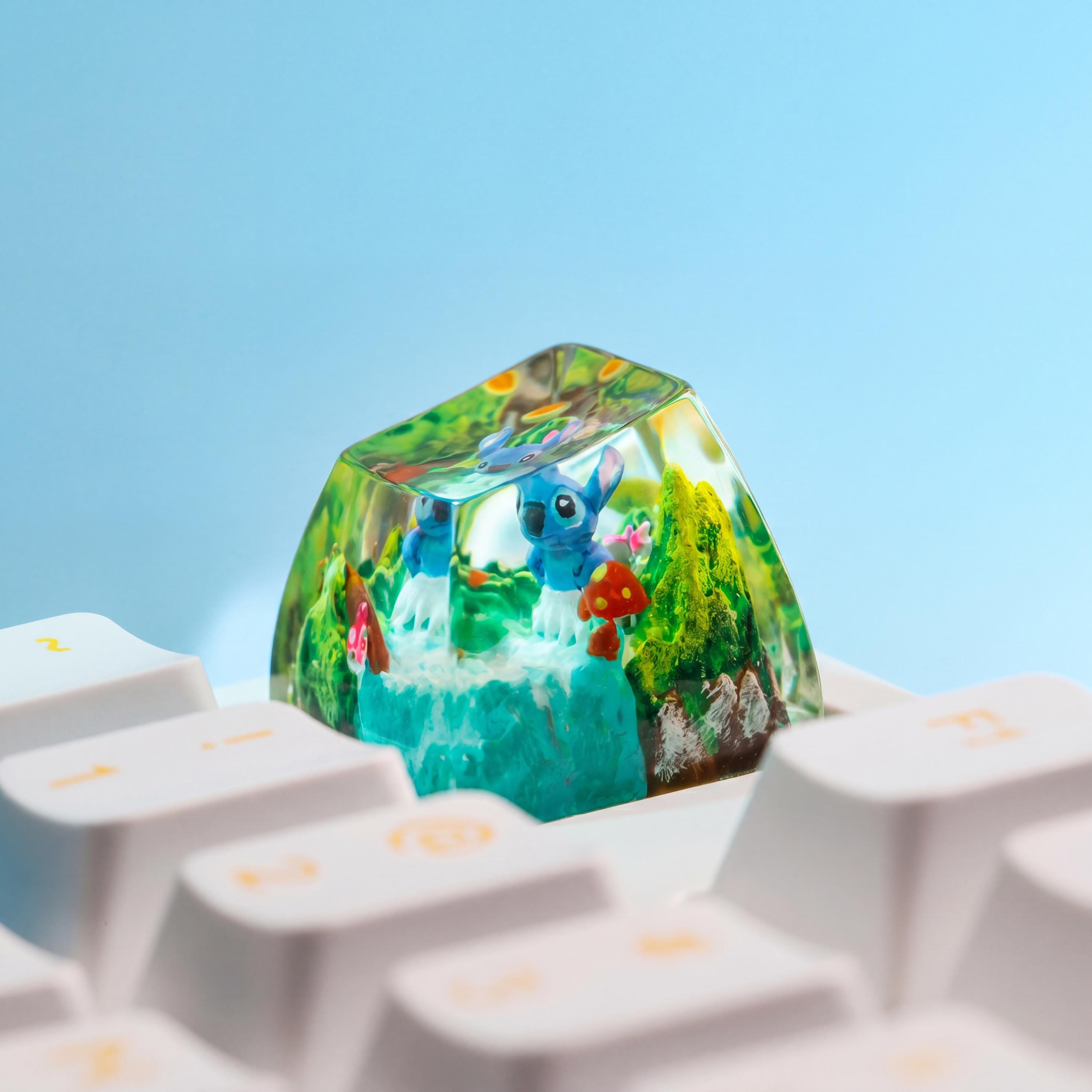 Stitch Keycap - Etsy