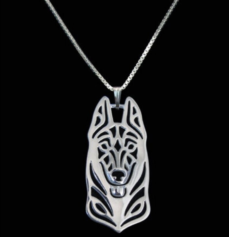 German Shepherd Necklace Alsation necklace Gifts for German Etsy