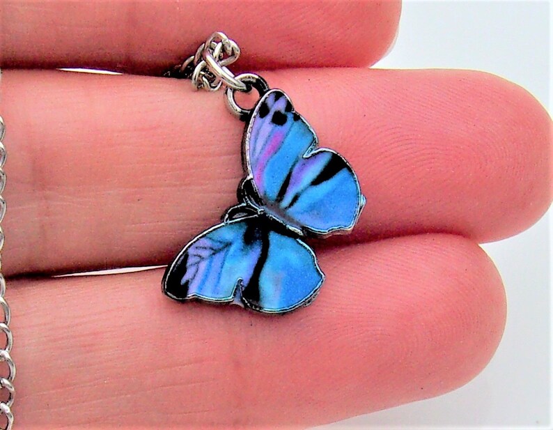 Butterfly Jewellery Butterfly Necklace Butterfly Brooch Etsy