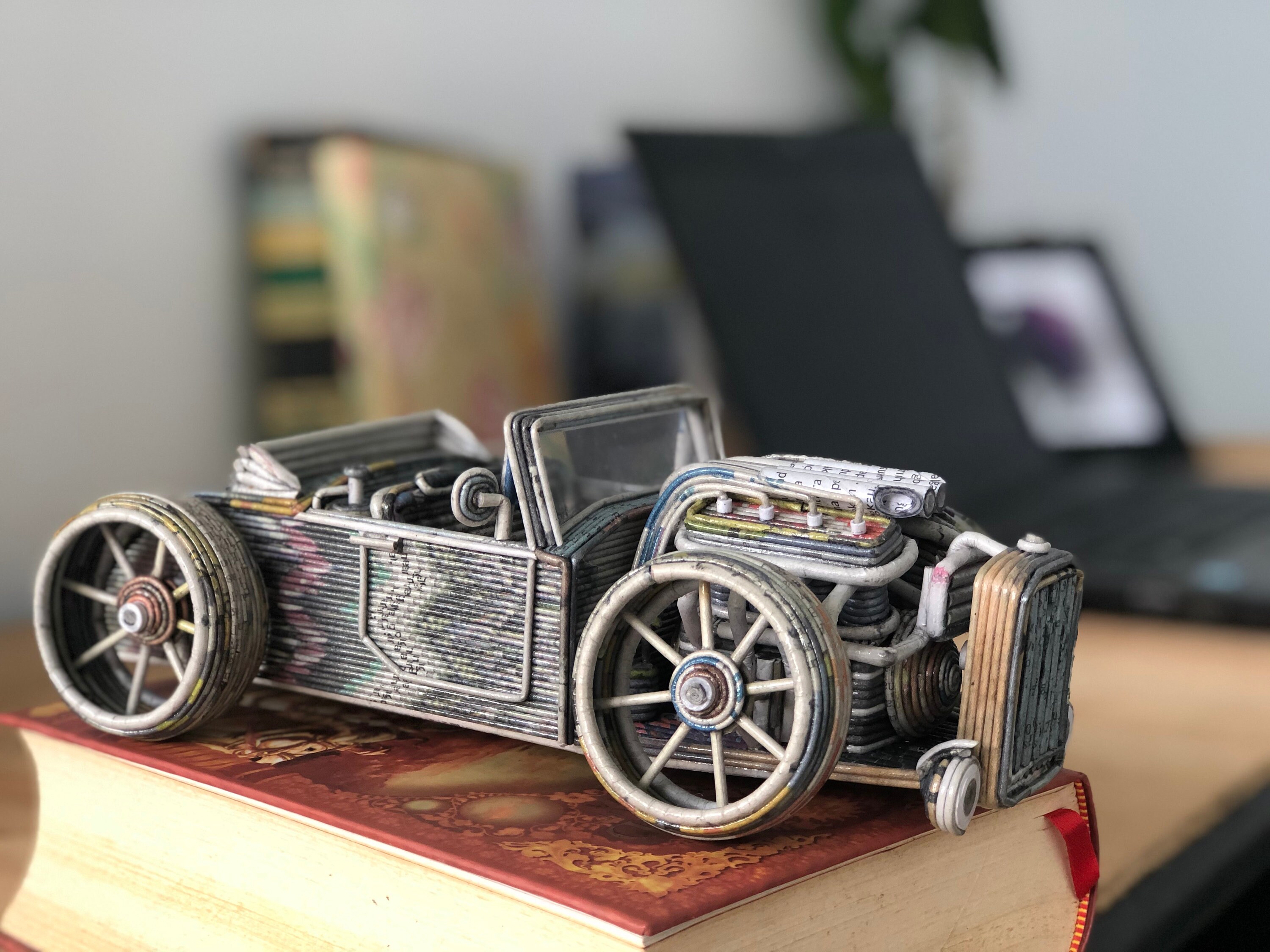 Miniature car Home decoration Wall decoration art decor Etsy