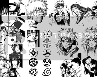 Download Naruto Svg Etsy PSD Mockup Templates