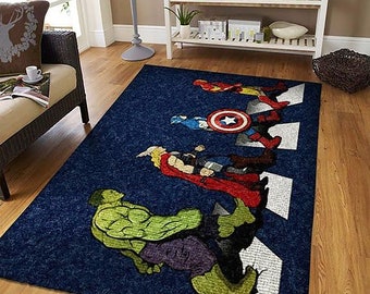 Spider Man Area Rug 190918 Marvel Superhero Floor Decor Artsycozy