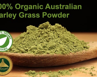 Organic Australian Barley Grass Powder 500g Dietary Supplement - 100% Organic Australian Barleygrass Superfood  - FREE Same Day Postage