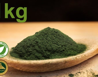 Spirulina Powder Dietary Supplement - 100% Organic Spirulina 1kg BULK Superfood - Same Day Shipping