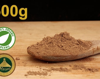 Mélange de poudre de champignons biologiques 100 % complexe de mélange de sept champignons biologiques 500 g Complément alimentaire – Lions Mane, Chaga, Reishi et plus