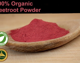 Organic Beetroot Powder Superfood - 100% Organic Beet Root Powder Dietary Supplement Baking Smoothie - FREE Same Day Shipping