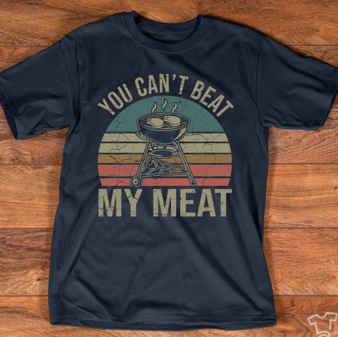 You Can't Beat My Meat Shirt Funny BBQ Grilling Smoking | Etsy