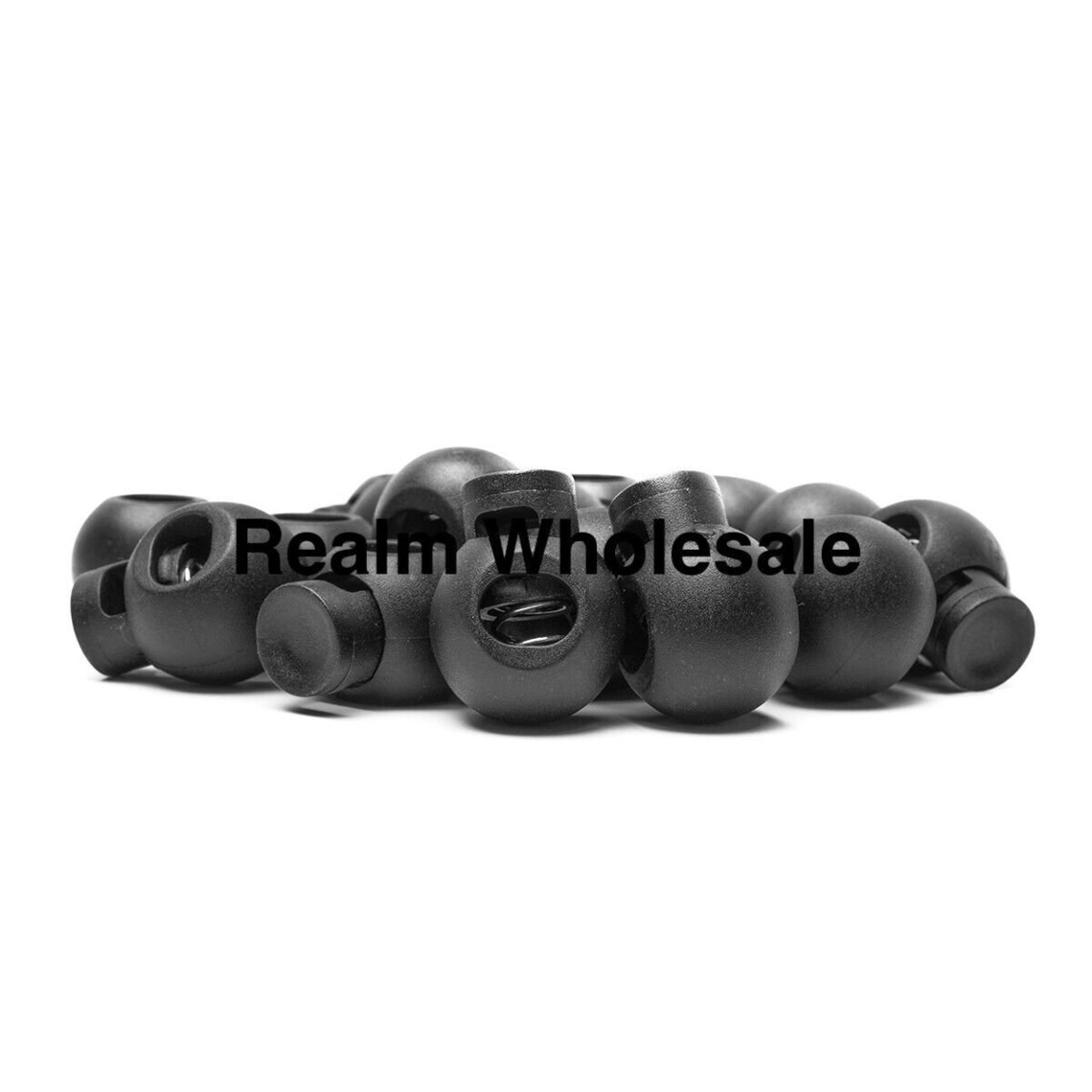 Cord Lock Toggle Stoppers Plastic Spring Loaded Adjusters Drawstring X1 ...