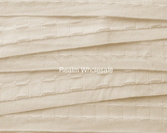 thumbnail image 2 of 25mm Polyester Curtain Heading Tape | Pencil Pleat Header Tape - Choose 1m, 3m, 5m, 10m Or 20m (White) 2 of 6