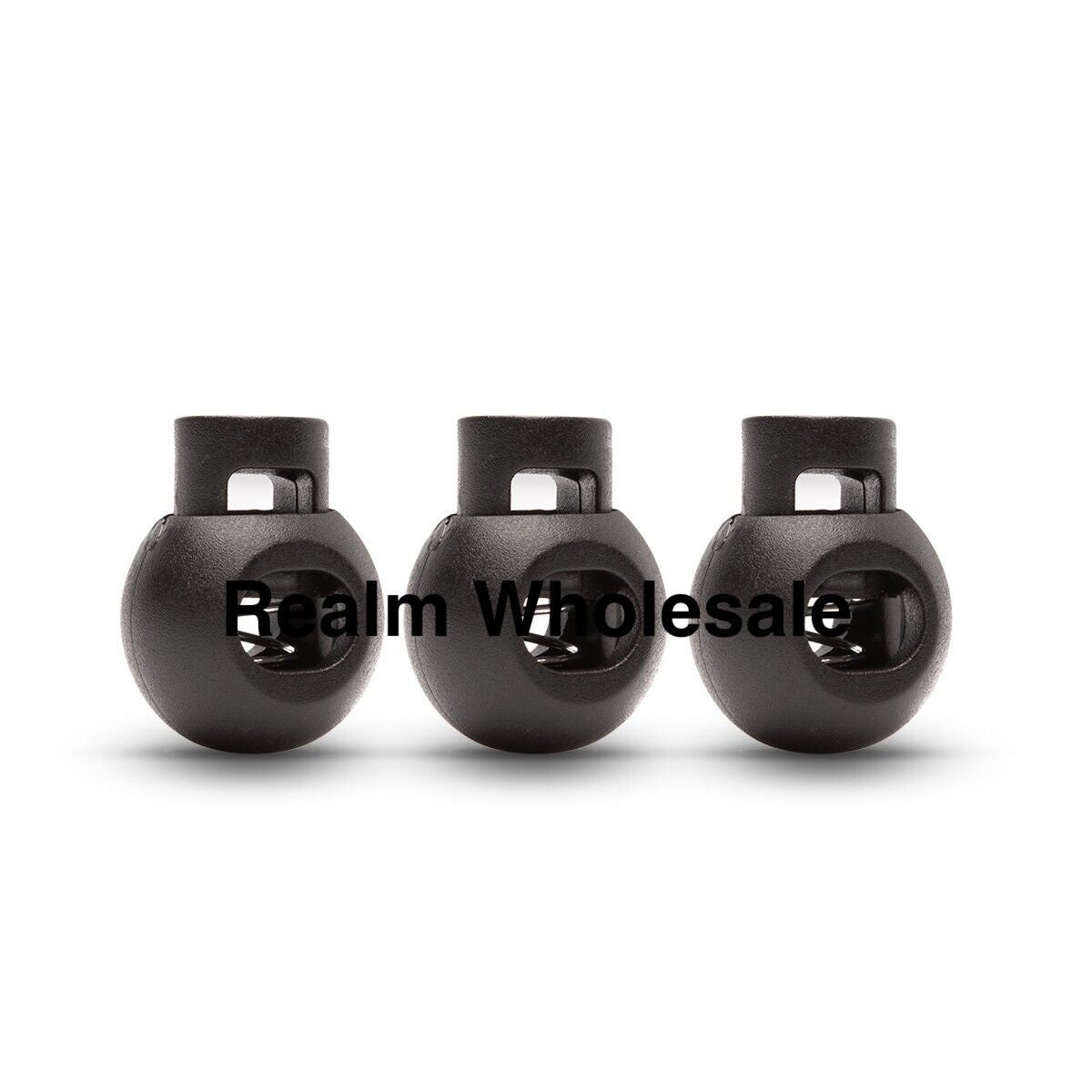 Cord Lock Toggle Stoppers Plastic Spring Loaded Adjusters Drawstring X1 ...