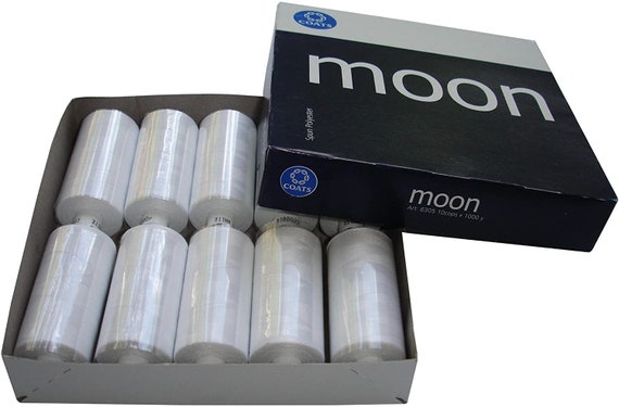 Moon Thread Coats Polyester 1000 Yard Sewing Machine Moon Thread Coats Polyester 1000 Yard Sewing Machine