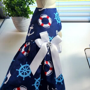 Sailor medium dog dress