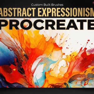 Abstract Expressionism ~ Procreate abstract paint bundle