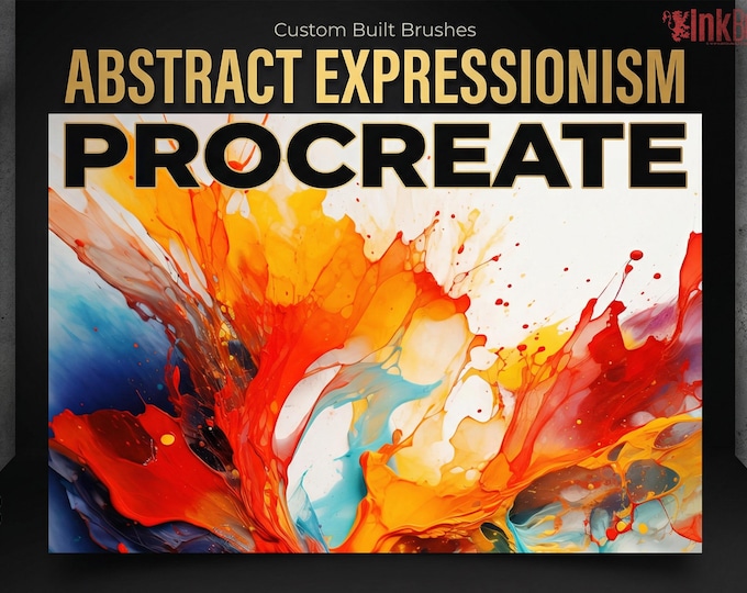 Abstract Expressionism ~ Procreate abstract paint bundle