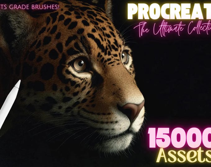 The ULTIMATE Procreate Brush Bundle 15,000+ Artist-Grade Tools