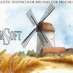 Procreate - AquaSoft aquarelpenseelbundel